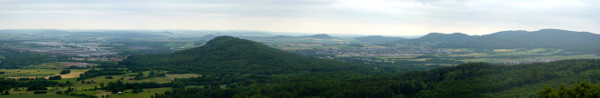 Panorama-Bild des Baunataler Baunsbergs